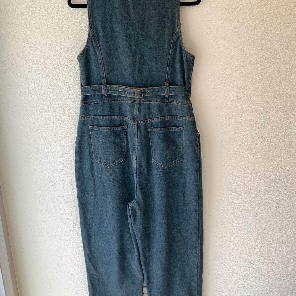 Cider Denim Blue Jumpsuit - Picture 6 of 14